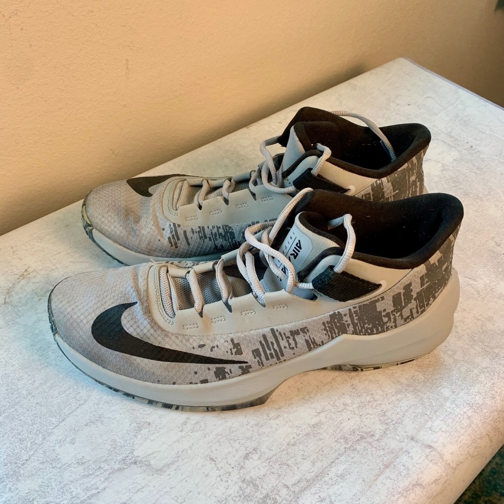 Nike Size 11 Air Max Infuriate 2 Mid‎ Grey Good AA7066-003 Basketball Shoes - Picture 6 of 16